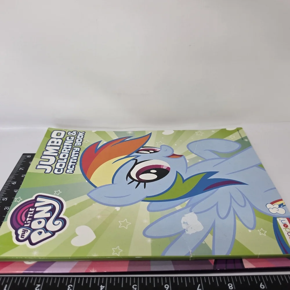 Bendon My Little Pony Jumbo Coloring Book Lot of 2